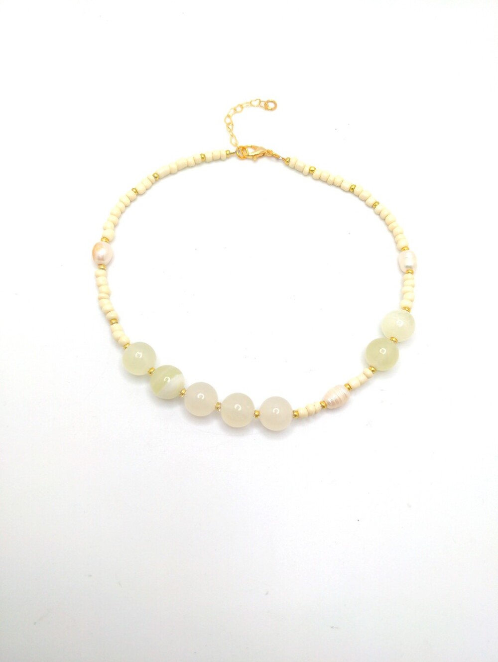 381MIDALANE Handcrafted Semi-Precious Celestial Choker